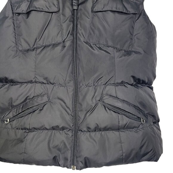 Tommy Hilfiger Women's Down & Feather Logo Black Puffer Vest Size Large - Picture 5 of 12